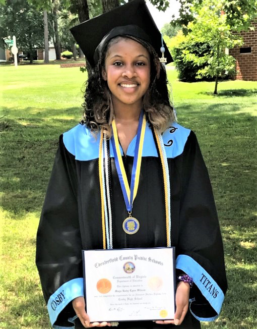 Maya R. Wilson, The 2021 Alyssa Joy Stith Memorial Scholarship Recipient